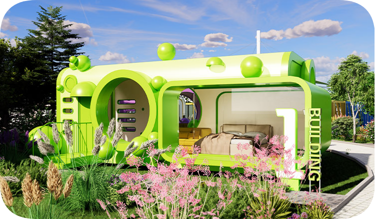 Capsule Space Homestay Series Constellation S1