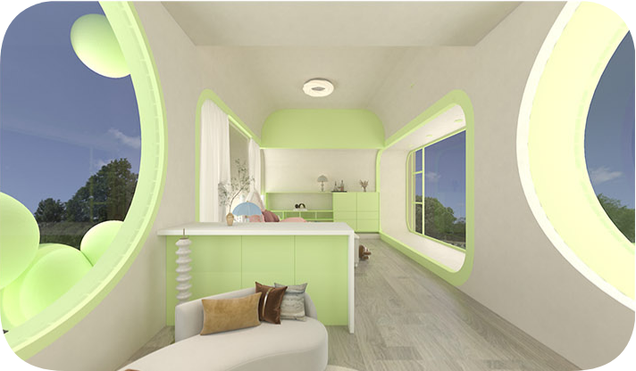 Capsule Space Homestay Series Constellation S1