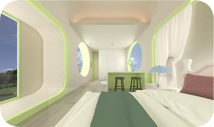 Capsule Space Homestay Series Constellation S1