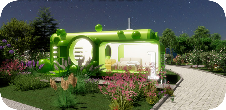 Capsule Space Homestay Series Constellation S1