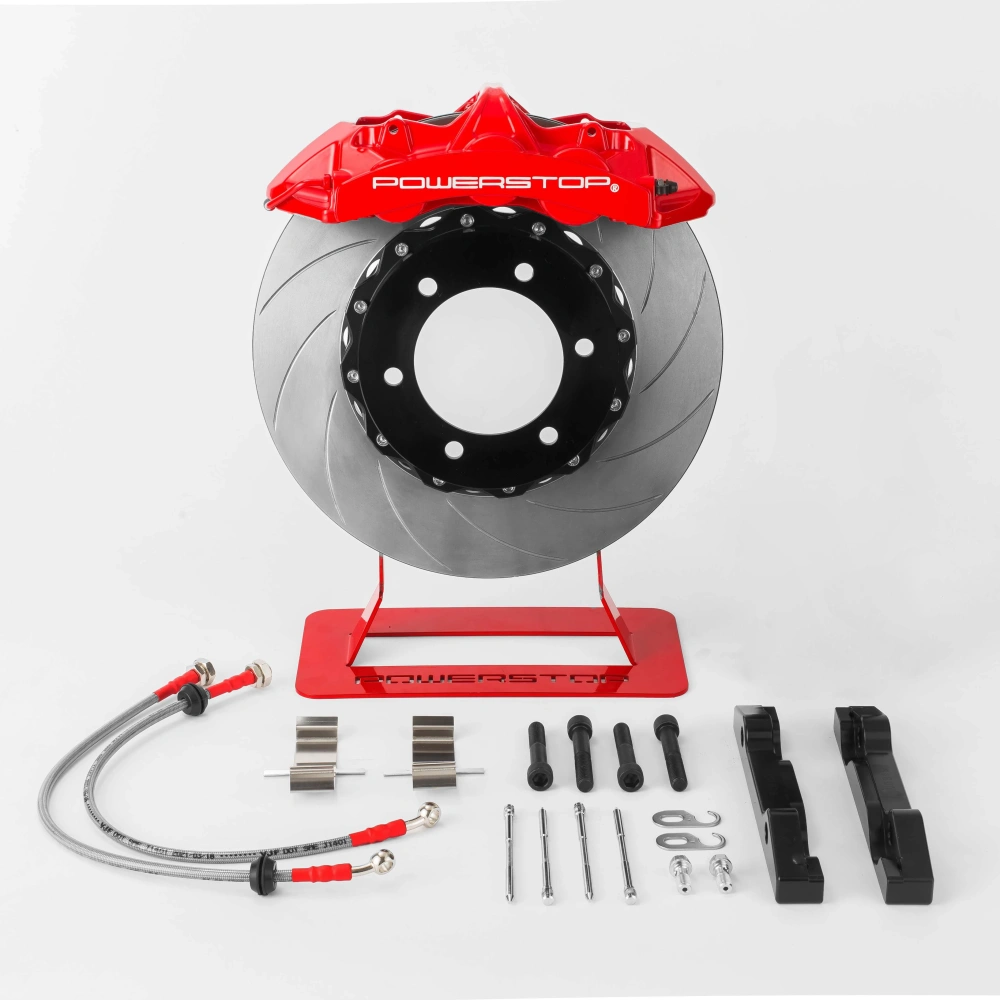 KC9001 Manufacturer Upgrade Auto Part System Racing Car Brake System Big Brake Kit 6 Piston Front and 4 Piston Rear
