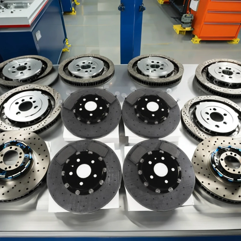 Hot Sale Rear Carbon Ceramic Brake Disc Rotor for Tesla Model S 2020