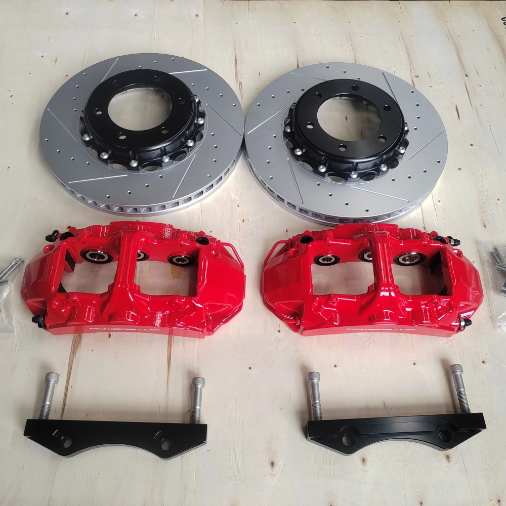 A.P 8520 4 Pot Brake Caliper Set Car Racing Front Disc Tuning Brake Systems for Volkswagen Bmw Mercedes Benz Porsche Range Rover