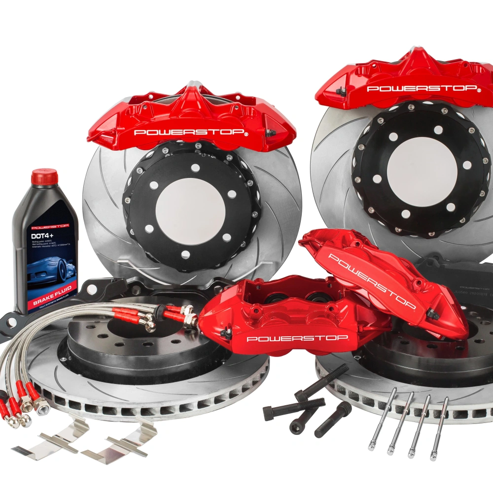 2024 Powerstop 34112284809 F35 Front Rotors 18inch Caliper Brackets 19inch Big Brake Kit