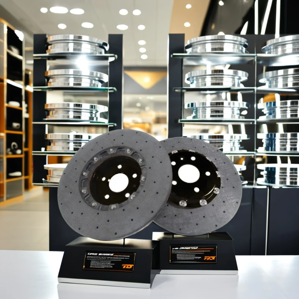 China Trade Front and Rear Carbon Ceramic Brake Discs Kit for Audi Q3 Q5 Q7
