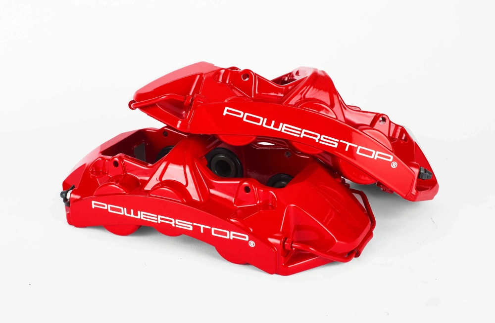 KC9002 High Performance 6 Piston POWERSTOP Racing Brake Caliper Ns6 Universal 6 Pot Big Brake Kit for bmw E36 E46 M3