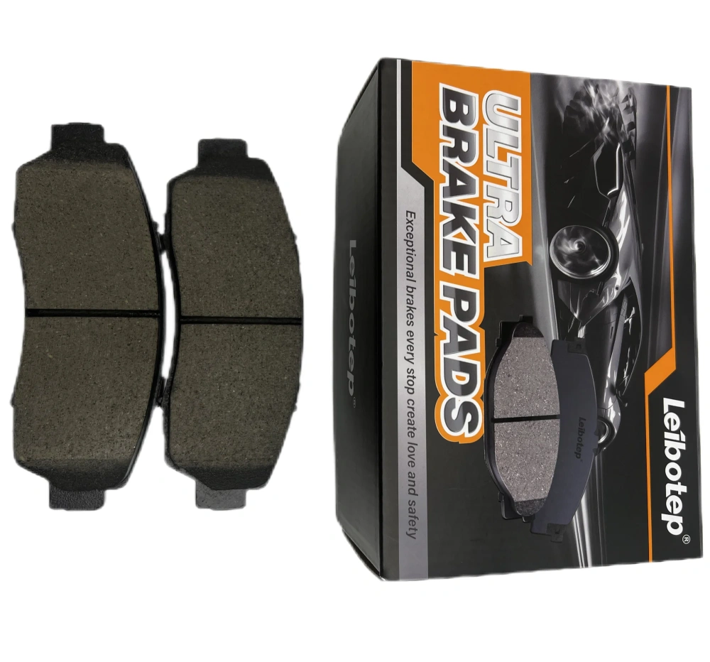 D1377 Leibotep Advanced Ceramic Inserts Racing Brake Pads High-Temperature Annealing Treatment Racing Brake Pads for Ford