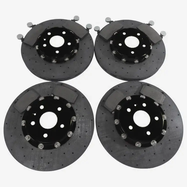China Trade Front and Rear Carbon Ceramic Brake Discs Kit for Audi Q3 Q5 Q7