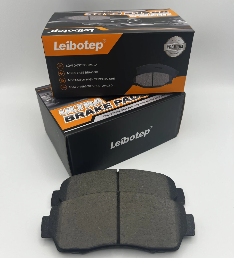D1108 Leibotep High Performance Auto Brake Parts Low Noise Low Dust Brake Pad Wholesale Auto Chassis Parts for SUBARU Brake Pads