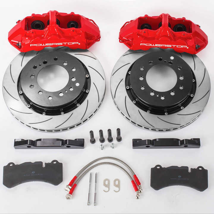 KC9001 Manufacturer Upgrade Auto Part System Racing Car Brake System Big Brake Kit 6 Piston Front and 4 Piston Rear
