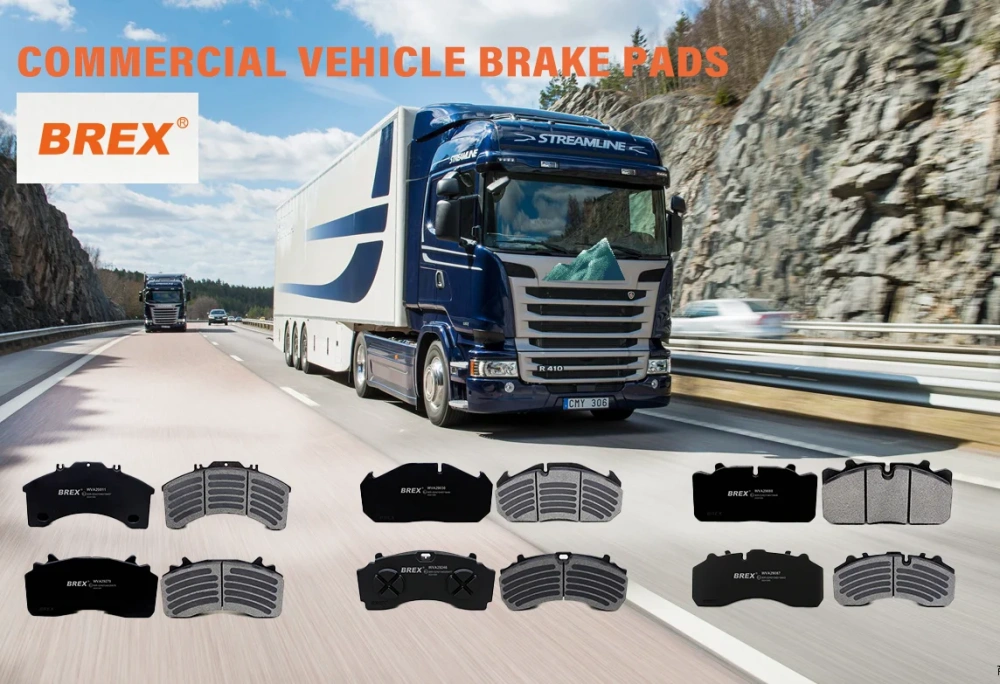 WVA29011 China Truck Brake Pad Manufacturing Car Brake Pad Cover Truck Brake Shoe Kits High Quality