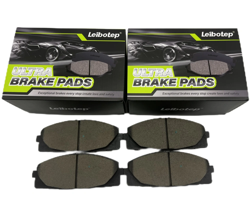 D1727 High Quality OEM Wholesale Auto Car Brake Parts Front Low Metallic Brake Pads for Toyota