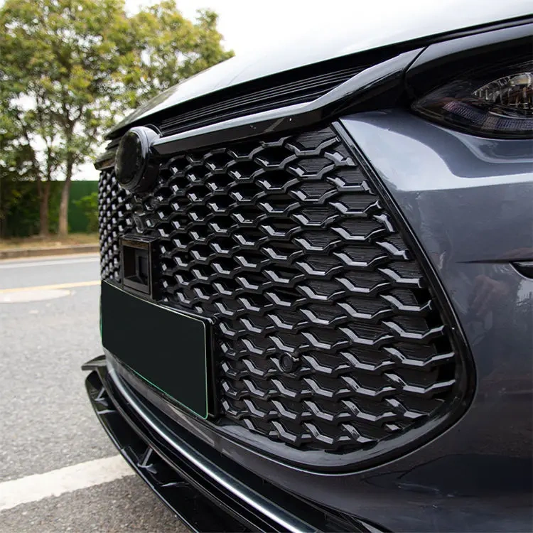 Car Accessories Front Grille BLACK MeshStyle Racing Grill for BYD Tang DM DMI 2021-2023 Factory New Arrived 2024