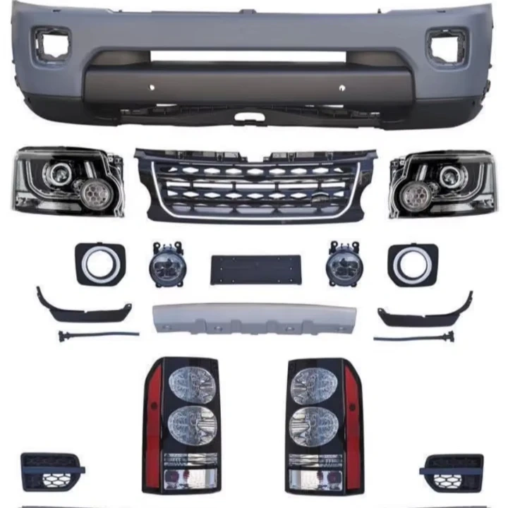Auto Body Parts for Retrofit 100% Professional test Upgrade for Land Rover DISCOVERY 3 ( DISC3 UPGRADE to 14 DISC4 BODY KIT)