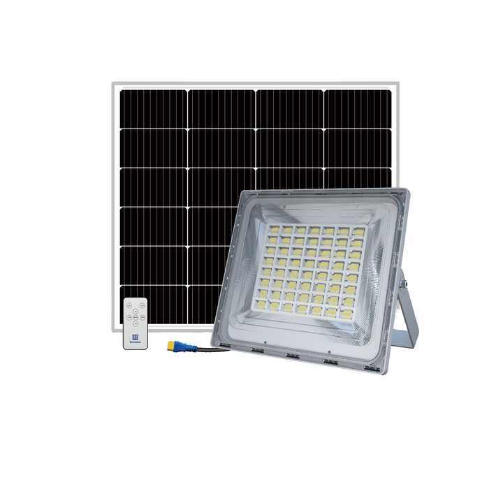 High Quality All in One Solar Powered Flood Light 10W 20W 40W 60W 100w Wholesale Price with Remote Control Solar Street Light