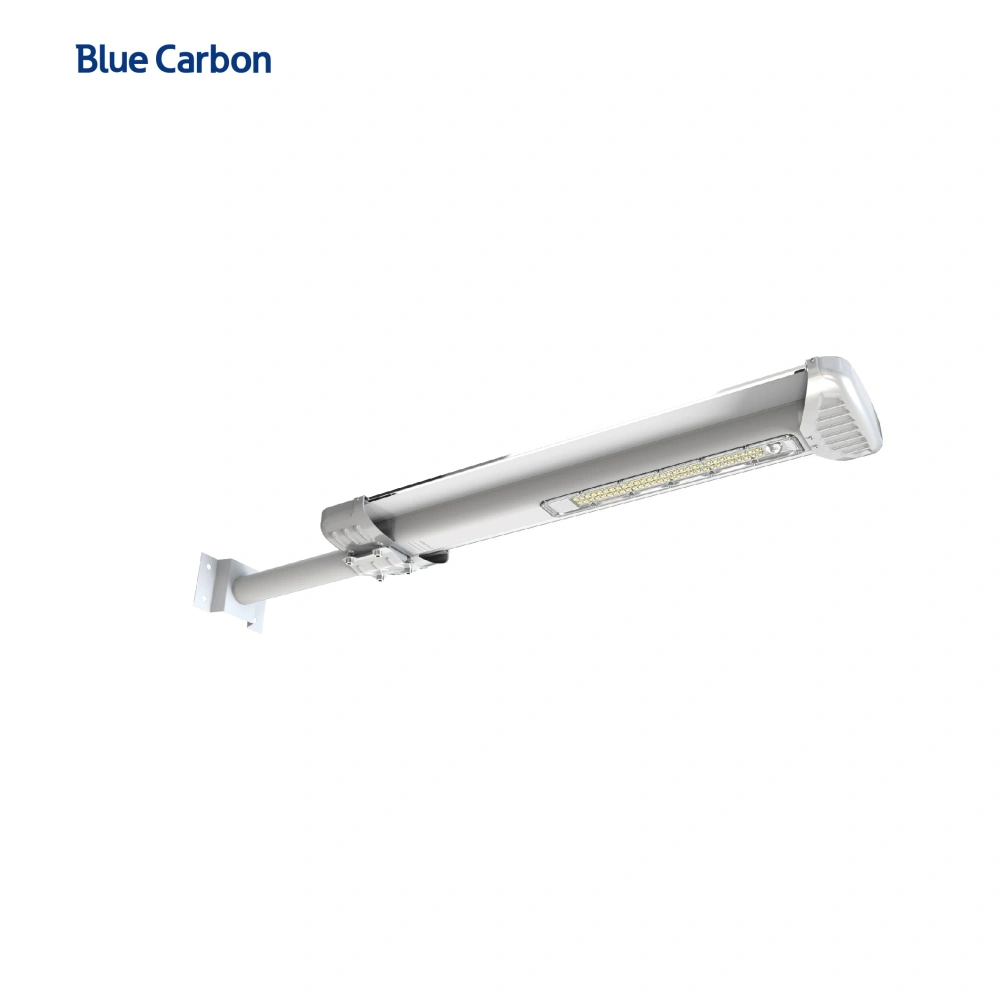 Blue Carbon Integrated Road Lamp 25W All in One Solar Led Street Light Outdoor Solar Powered Street Light Lamp Waterproof