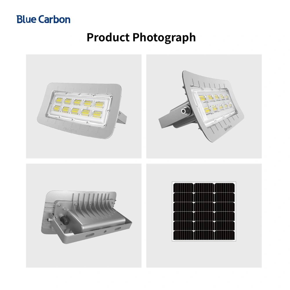 1800lm Solar Flood Light Radar Light 20W 50W 100W 200W Outdoor with Remote Controller Factory Direct Wholesale 20 Years Warranty