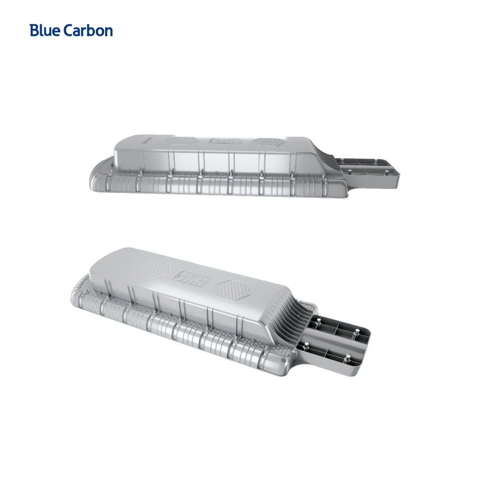 Blue Carbon High Lumen Remote Control ABS Outdoor Ip66 Waterproof 80W Solar Led Street Light