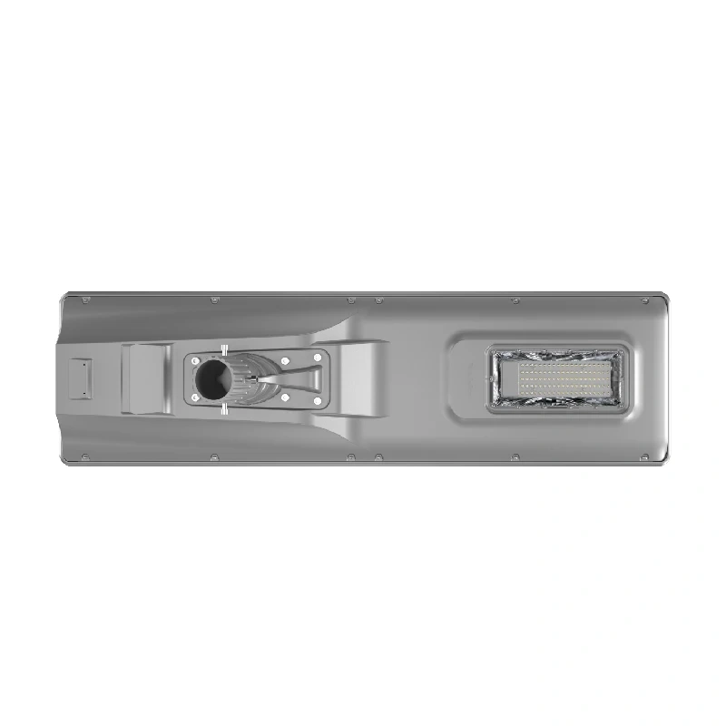 Profession Aluminium Patented New LED Lamp Best Outdoor IP66 100W All in One Solar Street Light