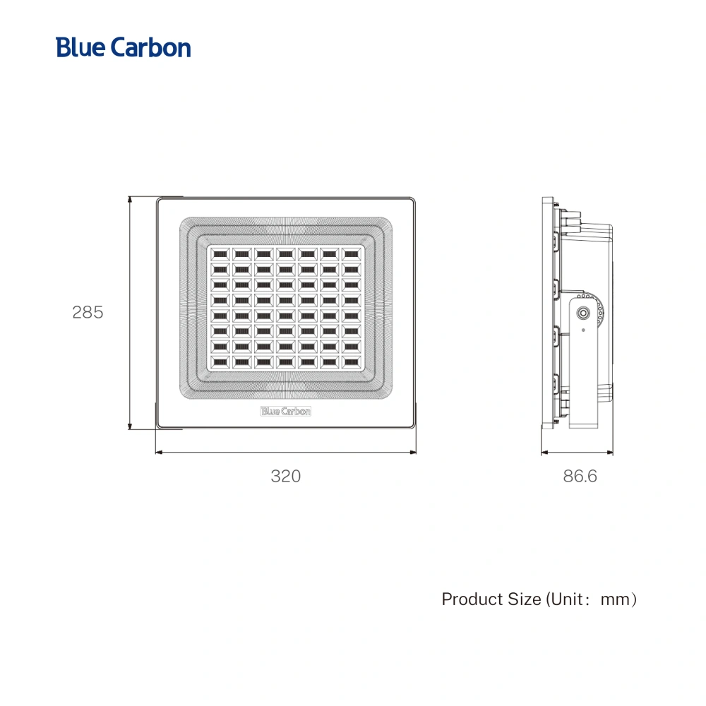 Smart Bright Solar Flood Light Luminaires From Factory Directly