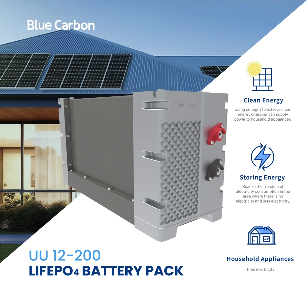 Lithium Ion Battery 12V 200Ah 250Ah 300Ah Lifepo4 Battery Pack Solar With BMS for Energy Storage System