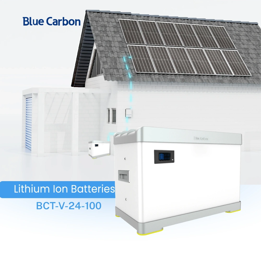 Blue Carbon 200Ah 250Ah 300Ah Off Grid Solar Power System 12v Lithium Battery Solar Battery Storage