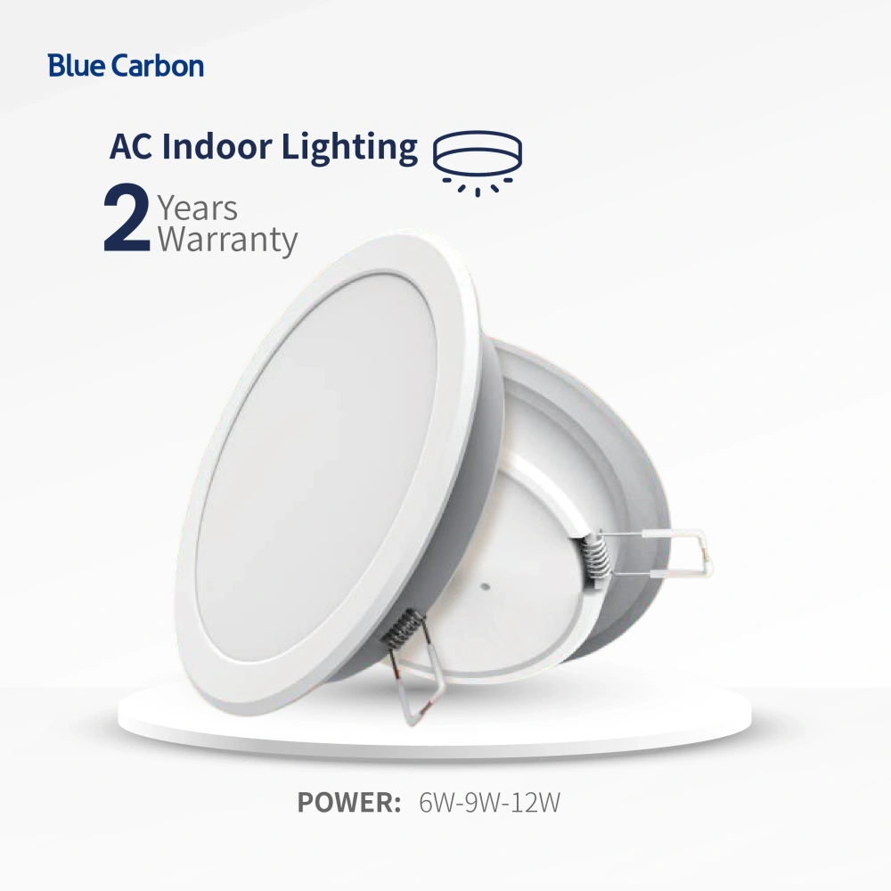 2024 New Office Lighting High Brightness Interior Lighting Embedded Installation 6W 9W 15W 18W LED Slim Downlight