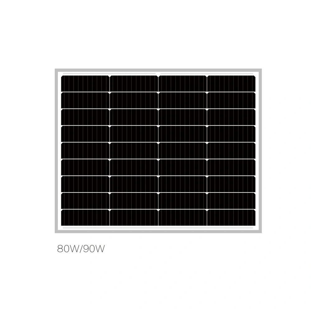 BLUE CARBON Solar Modules Solar 50W 60W 70W 80W 90W Mono Solar Plates 170 Watt Stock Solar and Photovoltaic Panels