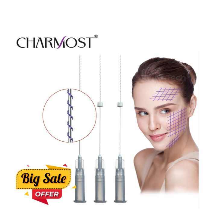 OEM Approval Sharp Needle 30G 25mm Skin Care Product Face Filling PDO Screw Thread Lift