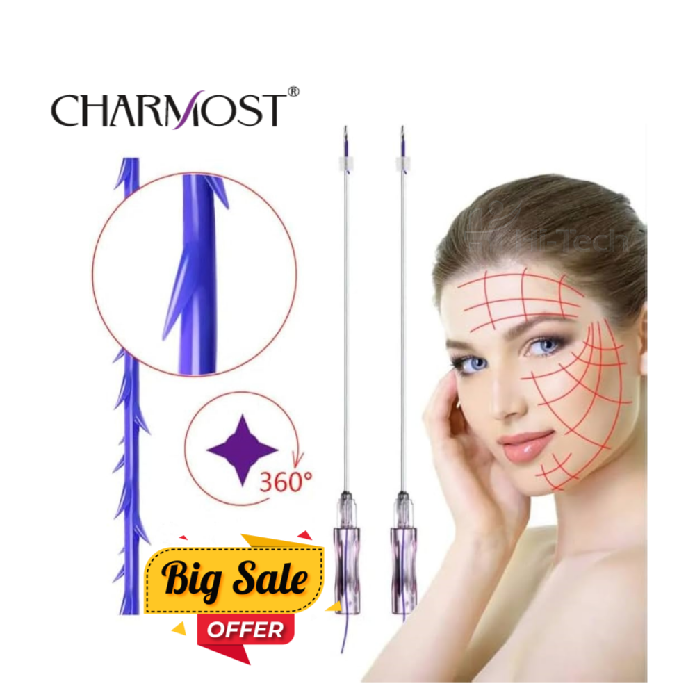 Beauty Product PDO Screw Thread Sharp Needle Face Filling for Face Nose Shaping