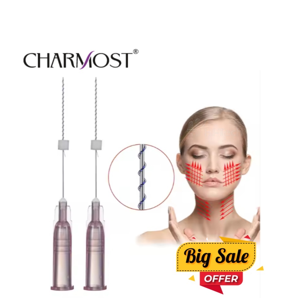 Beauty Product PDO Screw Thread Sharp Needle Face Filling for Face Nose Shaping