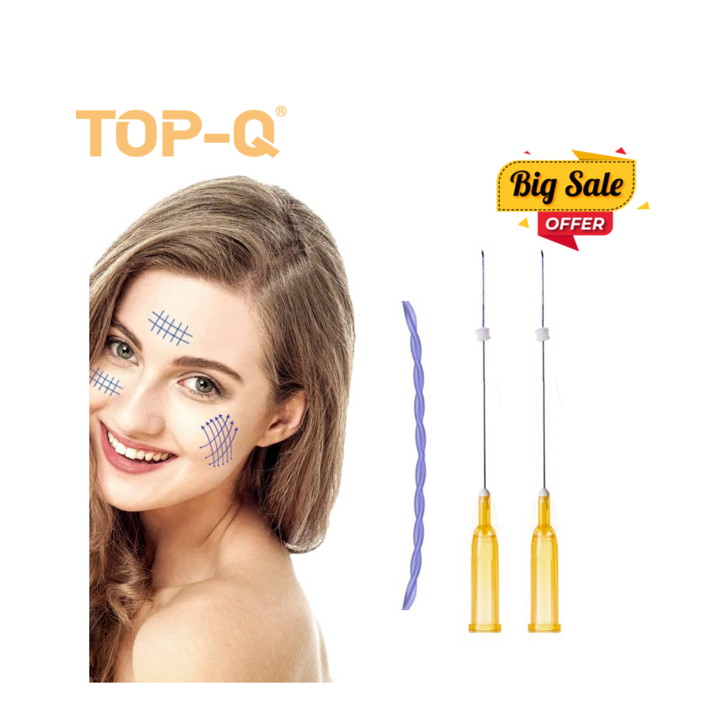 Best Selling Anti-aging PDO Mono Threads with Sharp Needle for Sagging Skin Lifting