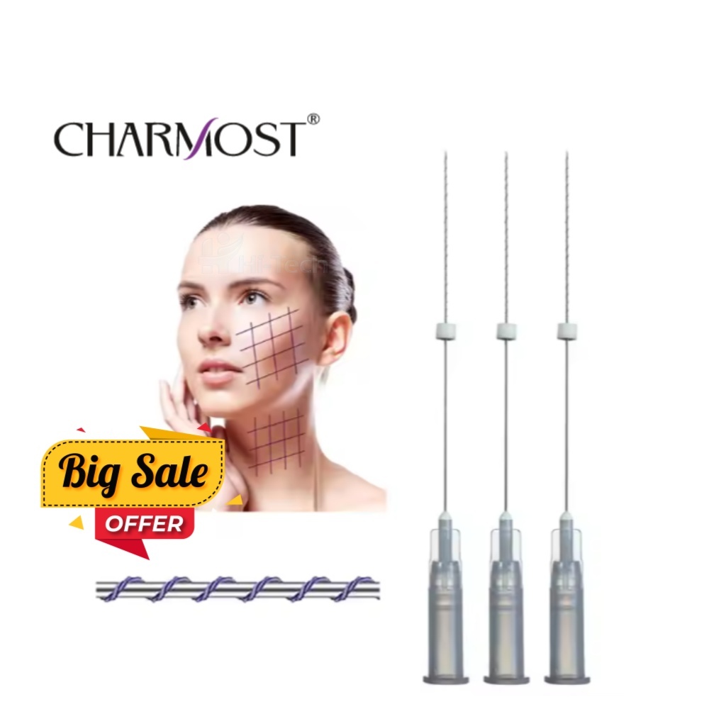CE Approved Skin Care Product PDO Screw Thread for Face Lifting Wrinkles Removal