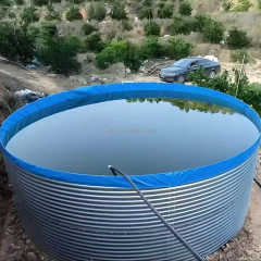 Large Rectangular and Square Crayfish Tank HDPE Material Galvanized Panel Fish Pond PVC Plastic Round Tank
