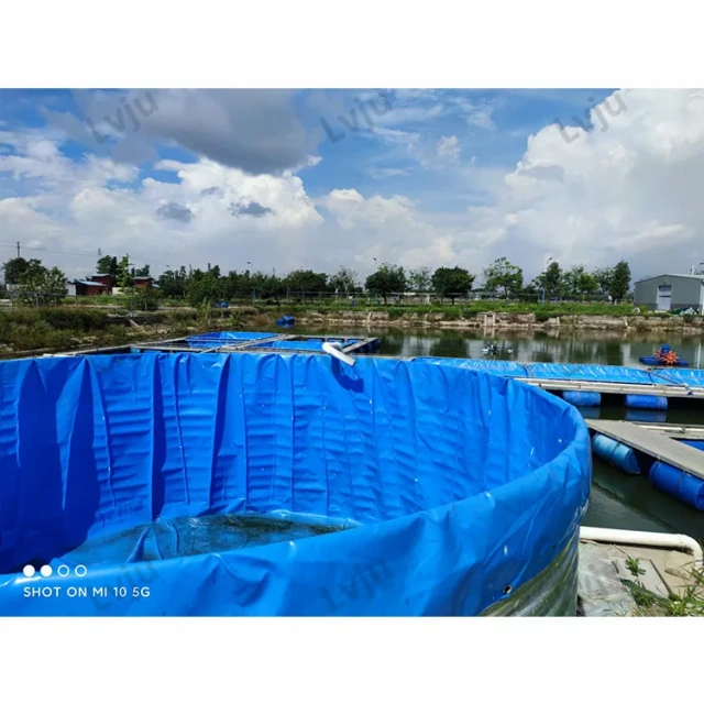 8000 Liter Diameter 3m X Height 1.15m Fisheries Aquaculture Farm Shrimp Fishery Equipment Tank