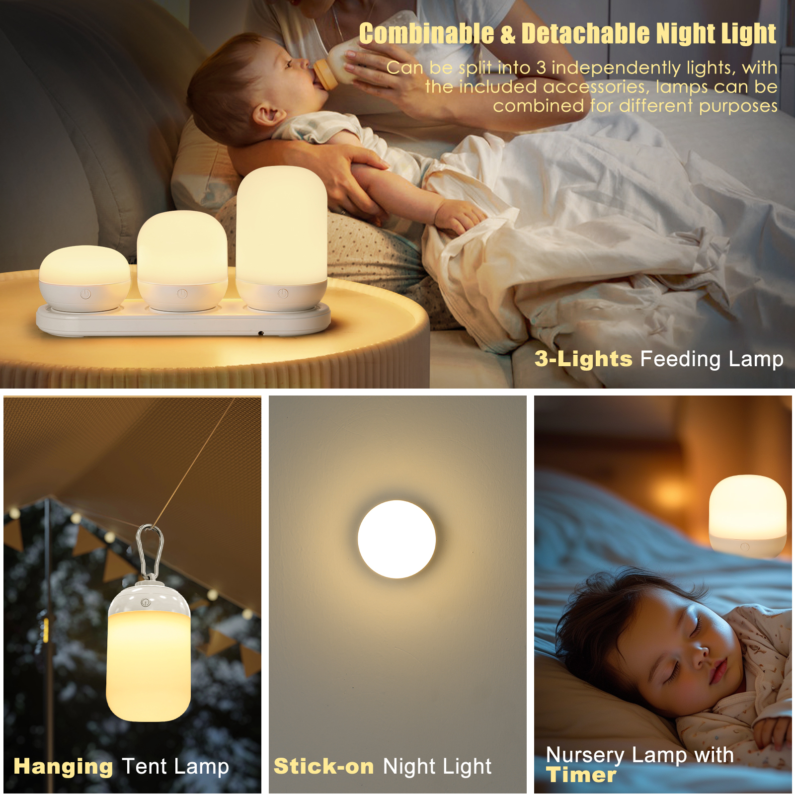 Rechargeable night light
