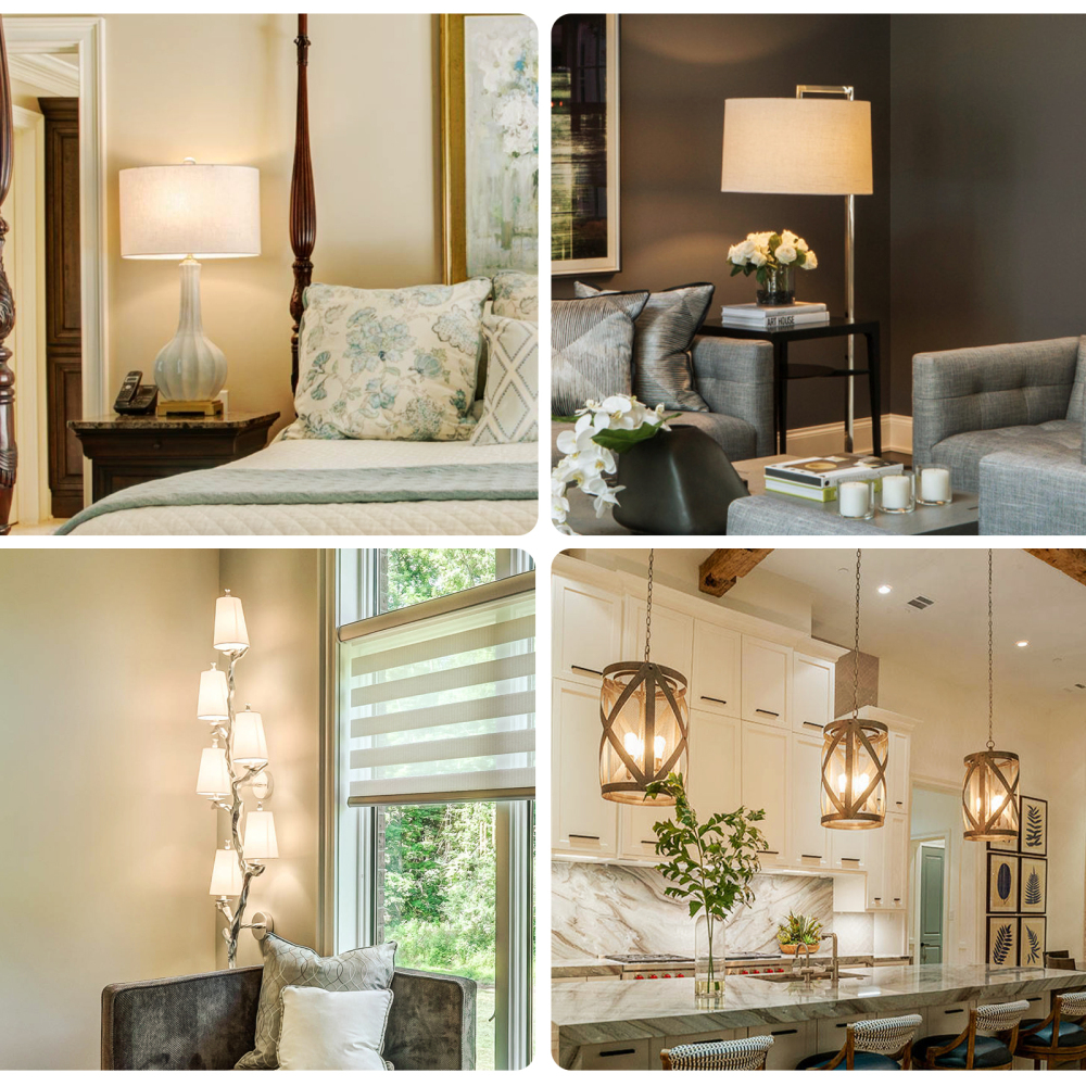 Dimmable LED Edison Bulbs 4W (40 Watt Equivalent) 400 Lumens, 3000K Soft White, ST64 E26 Base LED Light Bulbs, Vintage Clear Glass LED Filament Bulb for Home Lamp, Wall Sconce, Chandelier, 6 Pack