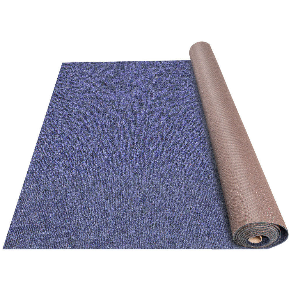 Deep Blue Marine Carpet, Marine Carpeting Marine Grade Carpet for Boats with Waterproof Back Outdoor Rug for Patio Porch Deck Garage Outdoor Area Rug Runner Non-Slide Porch Rug