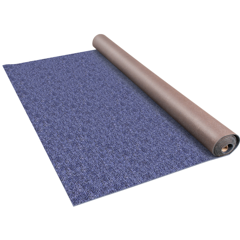 Deep Blue Marine Carpet, Marine Carpeting Marine Grade Carpet for Boats with Waterproof Back Outdoor Rug for Patio Porch Deck Garage Outdoor Area Rug Runner Non-Slide Porch Rug
