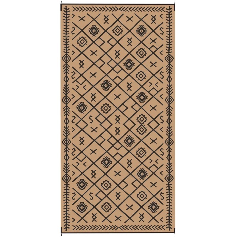 Outdoor Rug,Patio Rug,Reversible Outdoor Rug, Waterproof Plastic Straw with Carry Bag