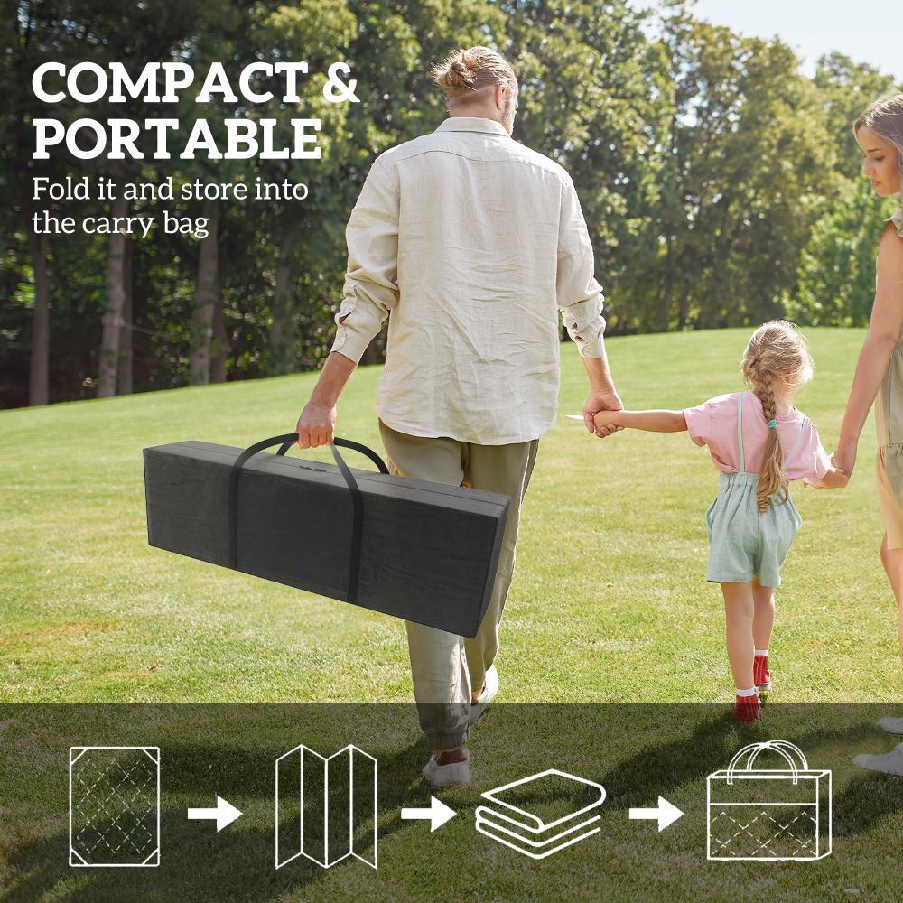 Outdoor Rug,Patio Rug,Reversible Outdoor Rug, Waterproof Plastic Straw with Carry Bag