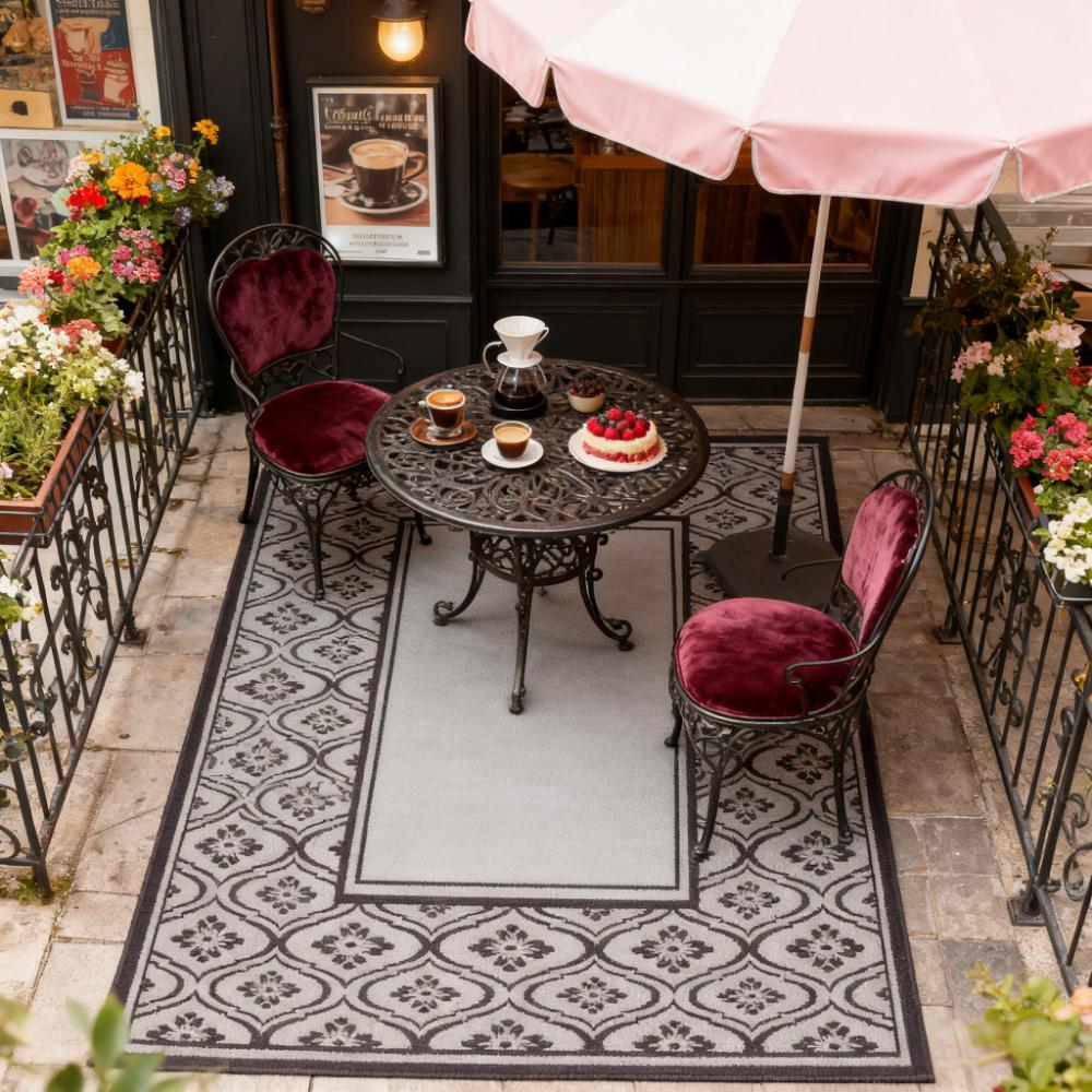 Patio Rug,Reversible Outdoor Rug, Waterproof Plastic Straw with Carry Bag