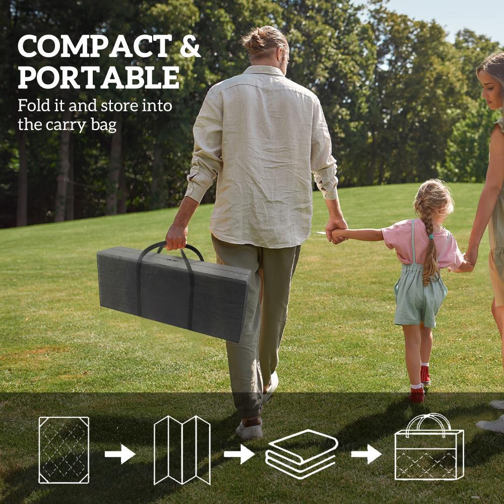 Outdoor Rug,Patio Rug,Reversible Outdoor Rug,Waterproof Plastic Straw with Carry Bag