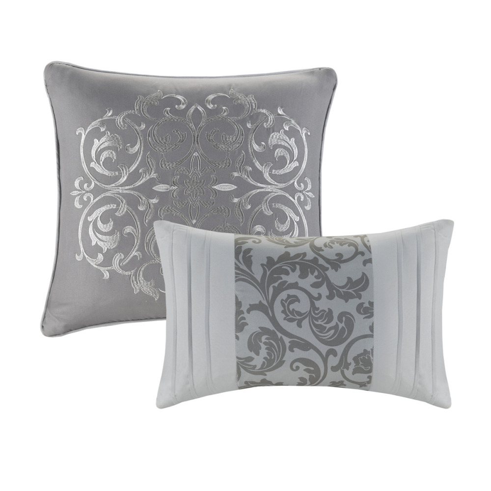 Embroidered 8 Piece Comforter Set