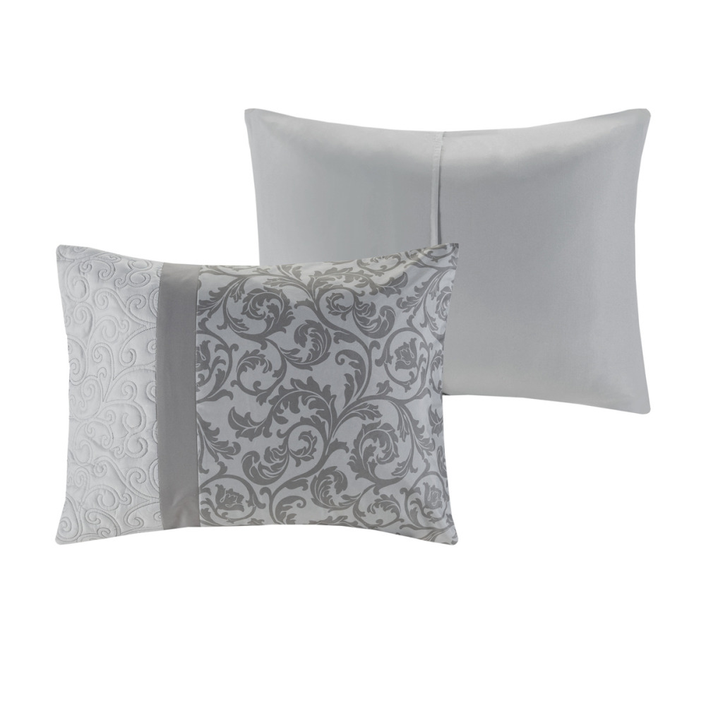 Embroidered 8 Piece Comforter Set