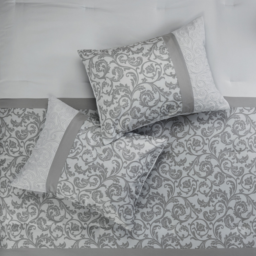 Embroidered 8 Piece Comforter Set