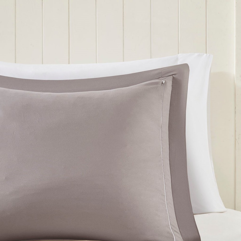 3M Scotchgard Diamond Quilting Reversible Down Alternative Comforter Set