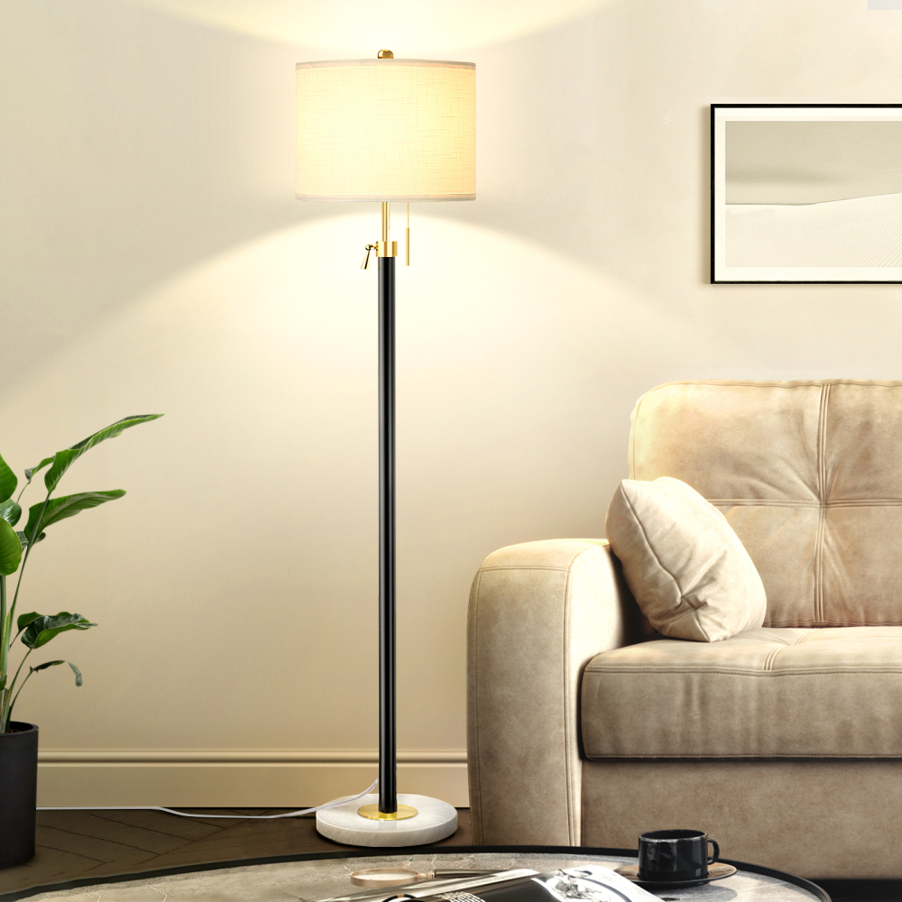 Liftable floor lamp, 55-65 inches