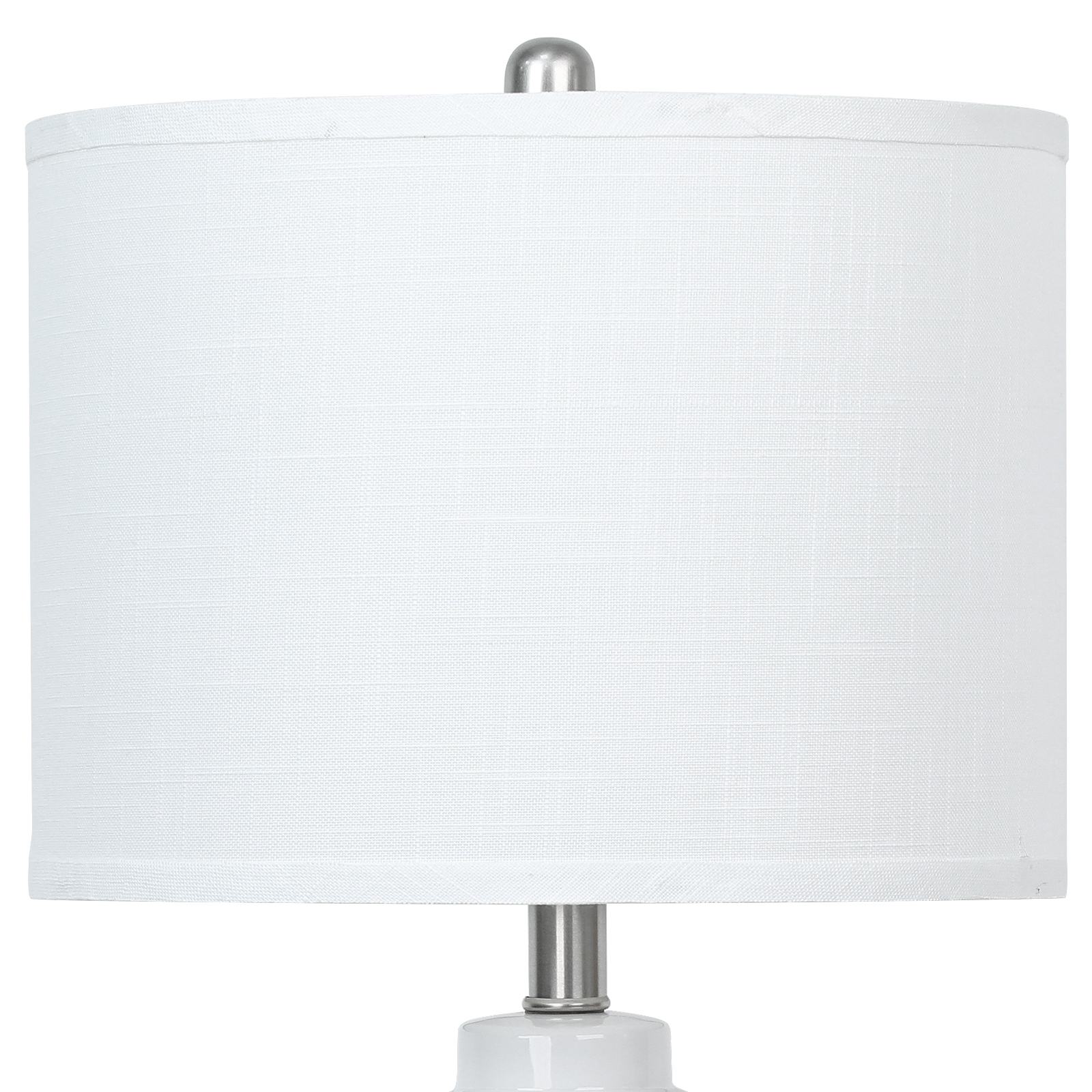 Straight Ceramic Table Lamp 25in