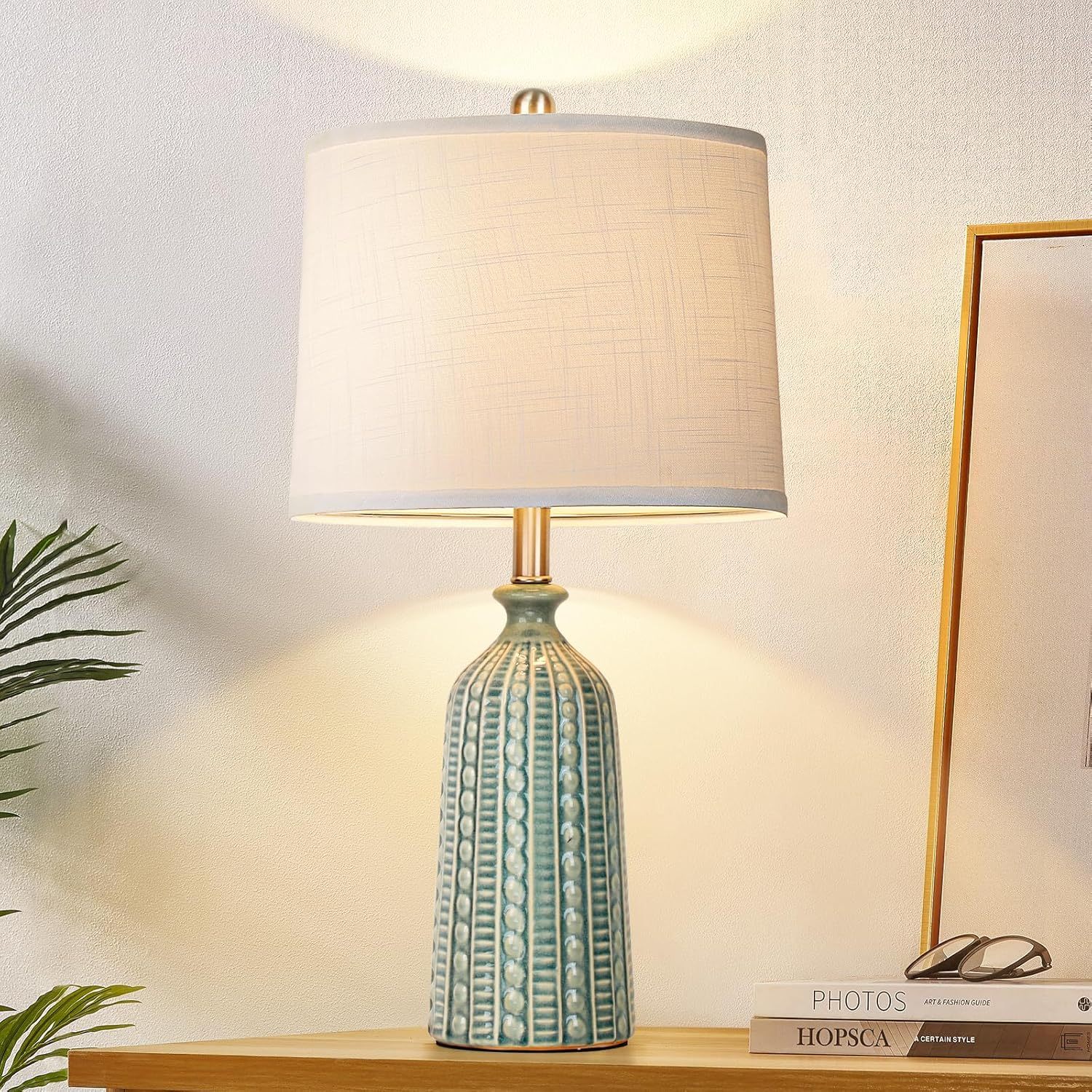 Vase Ceramic Table Lamp 25in
